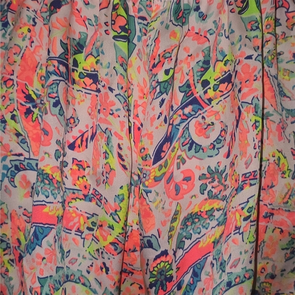 Victoria’s Secret Neon Paisley Romper - Medium NWT - Picture 6 of 11